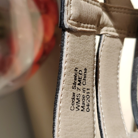 Black wedge sandals Kenneth Cole - Picture 6 of 8